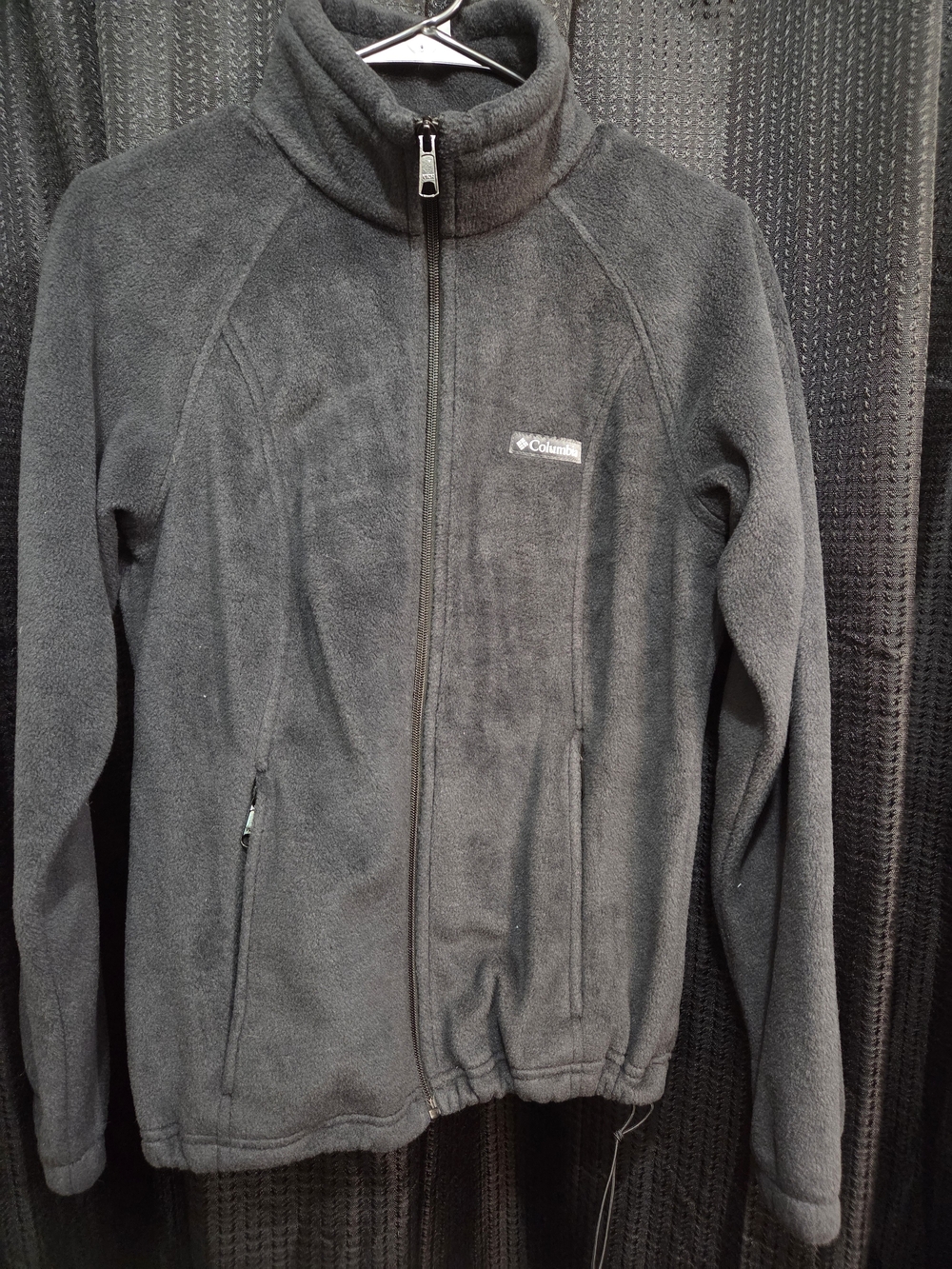 Columbia Womens Full-Zip Fleece Jacket - Dark Gray